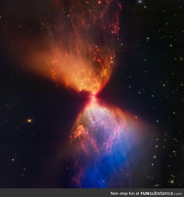 New picture from James web space telescope shows protostar