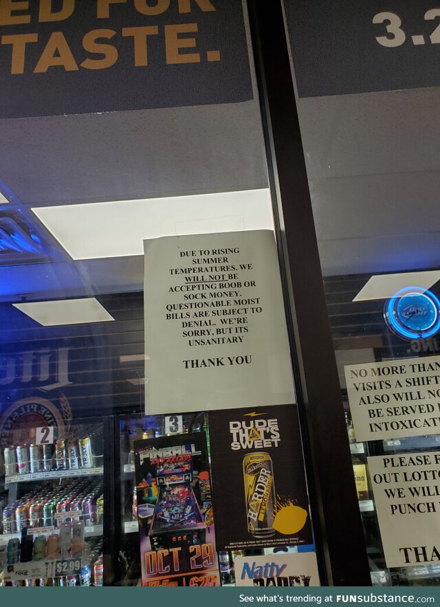 Local liquor store has had enough