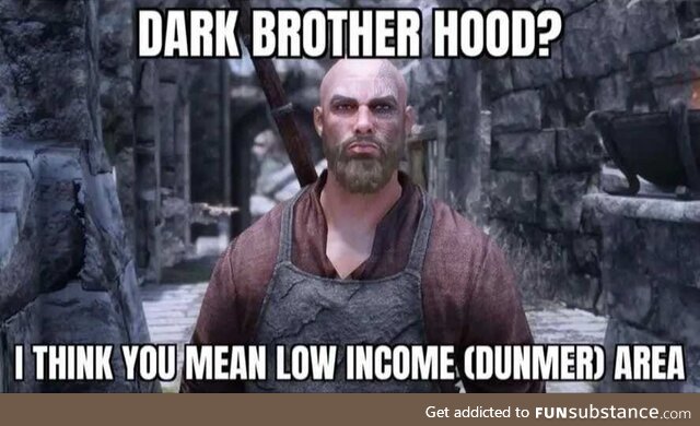 Dunmer is our word, you can say Dunma