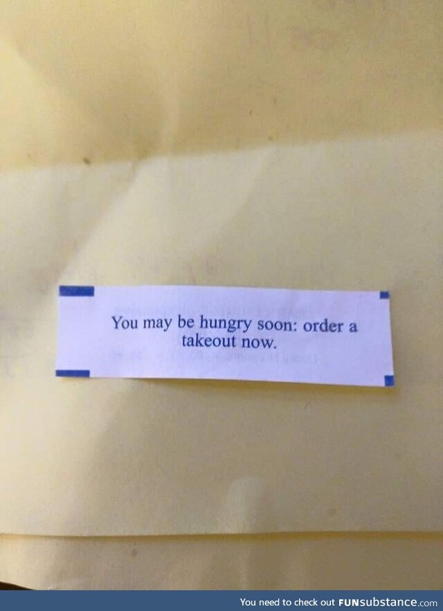 The fortune cookie writer's strike needs to end now