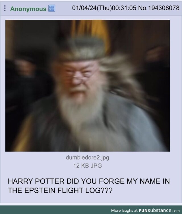 Dumbledore said calmly
