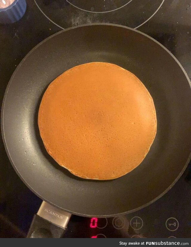 A perfect pancake