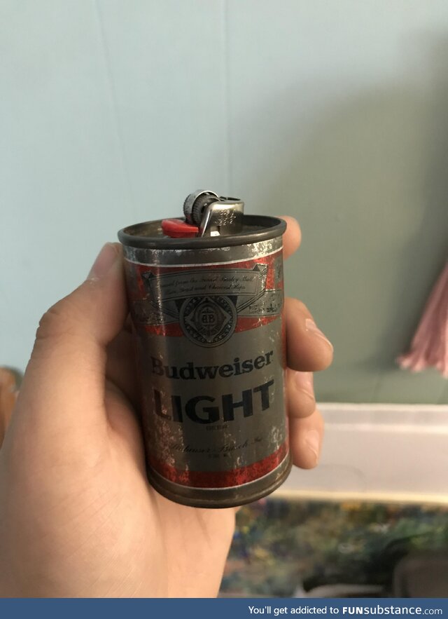 [OC] Limited addition antique Budweiser lighter holder