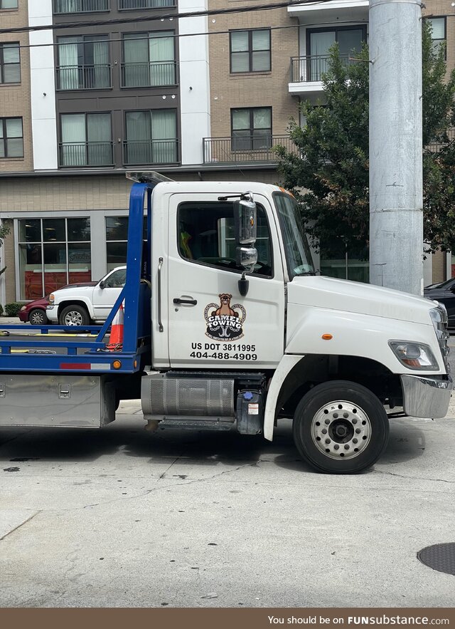 A tow truck company in Atlanta, Georgia