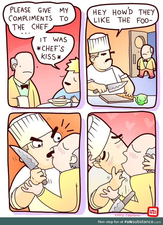 Compliments to the chef