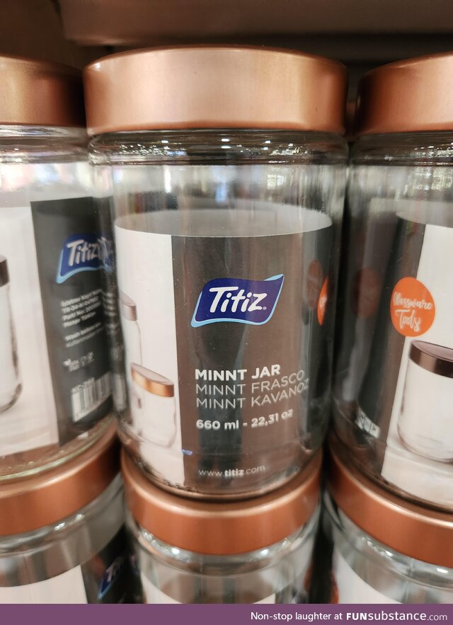 Didn't know they came in mint flavor and in jars?