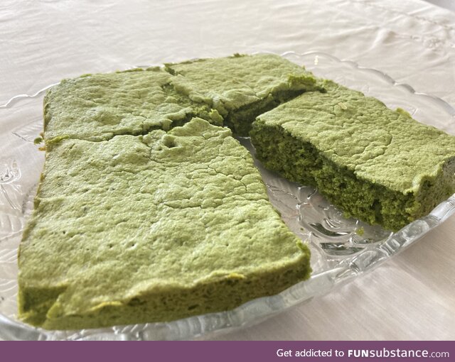 Saw karlboll’s chat post. Decided to upload a matcha cake I made