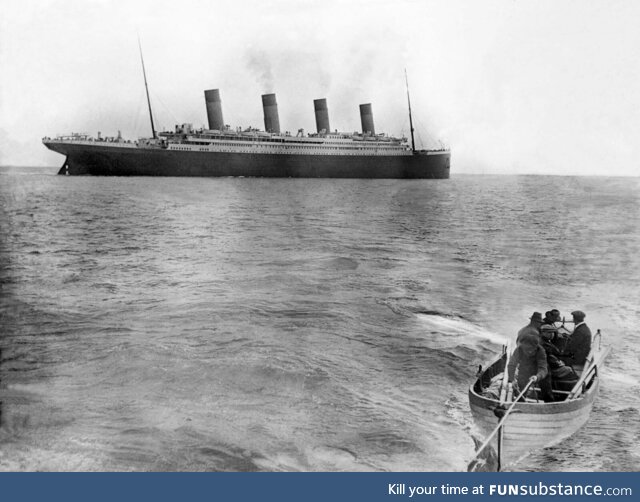 111 years ago today, the Titanic set off for New York. This is the last known picture of