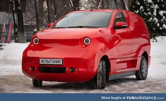 Moscow Polytechnic University unveiled the prototype of the Russian electric car Amber on