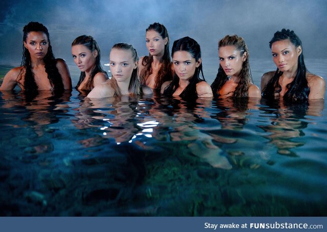 The women who played the mermaids in Pirates of the Caribbean: On Stranger Tides