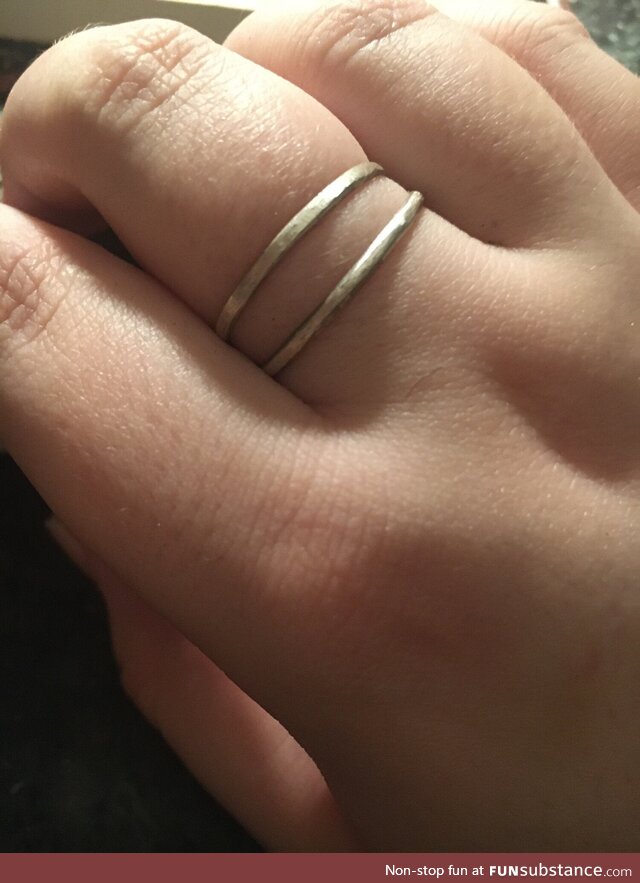 [OC] My first finished ring