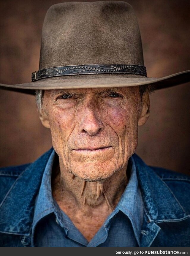 Ninety-three year old Clint Eastwood