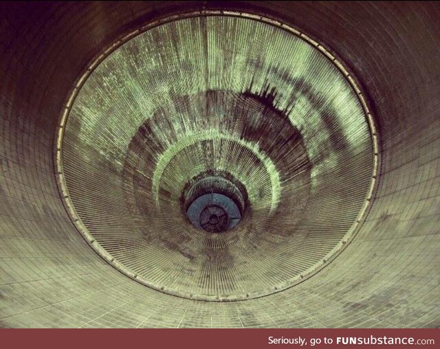 A close-up of inside the Saturn V Rocket Engine