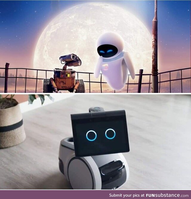 The Amazon Astro looks like WALL-E and EVE's baby