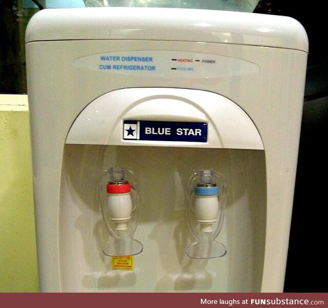 Water dispenser... And what?