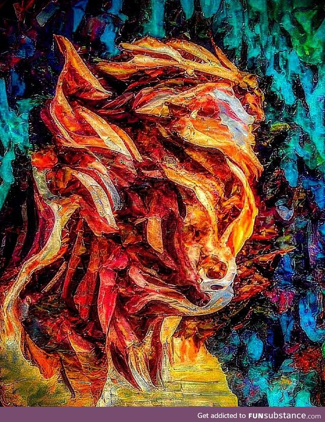 The lion prince/ digital art [oc]