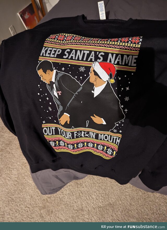 My "Ugly Sweater" for the Holiday