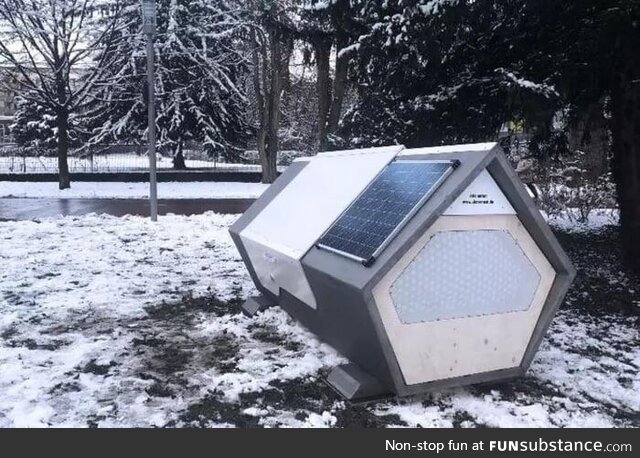 Ulm, a city in Germany has made these thermally insulated pods for homeless people to