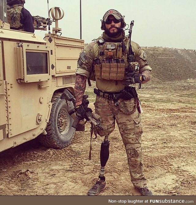US Army soldier Nick Lavery lost a leg in combat but returned to service as a Green Beret