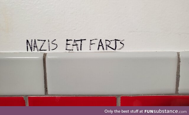 Bathroom graffiti (OC)