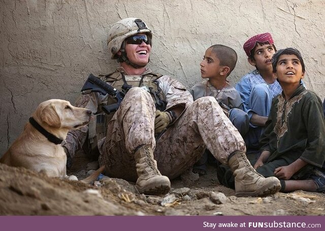 A picture taken in Afghanistan