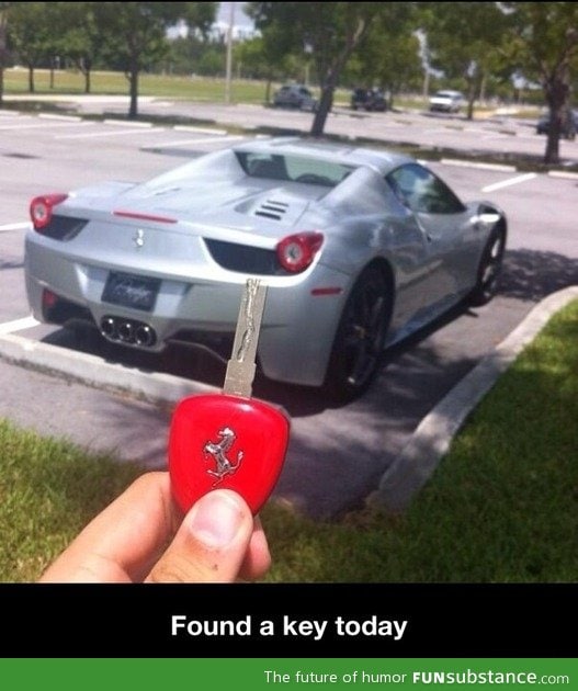Found a key