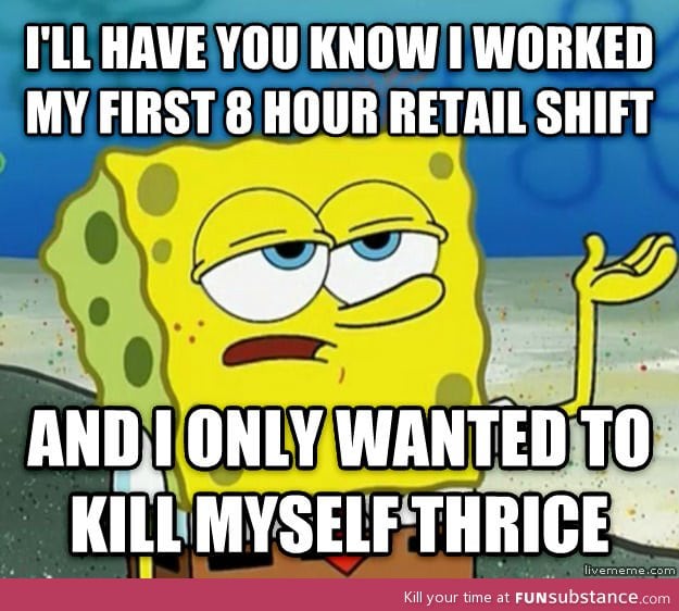 People who work in retail