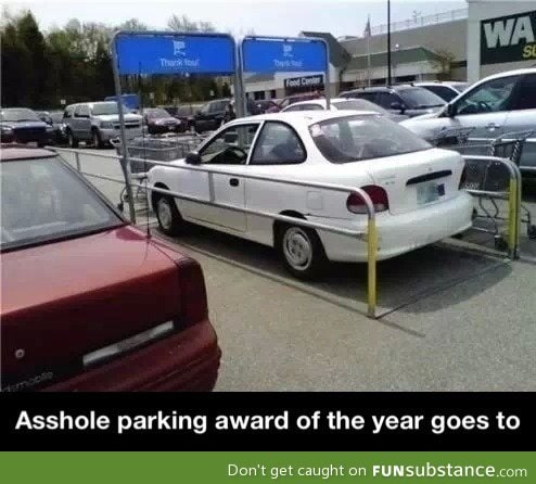 Great parking job