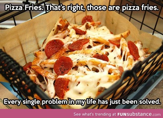 Introducing Pizza Fries