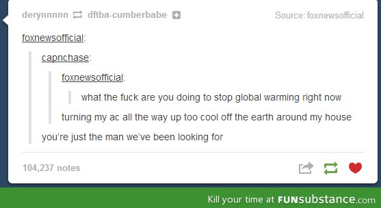 One way to look at global warming
