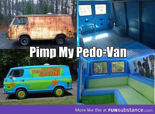 Pimp my p*do-van