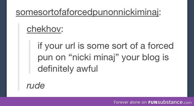 Nicki Minaj Pun?