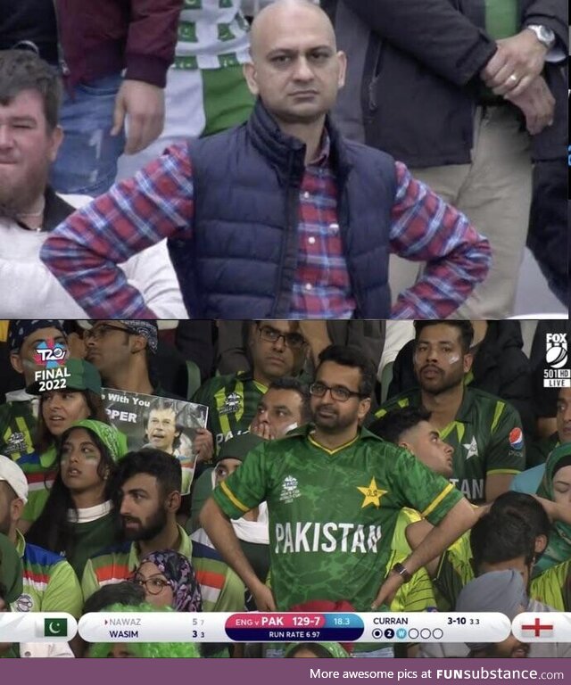 Pakistan fans remain disappointed
