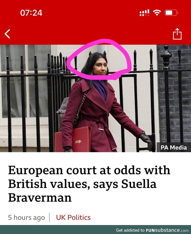 The BBC are trolling Suella Braverman