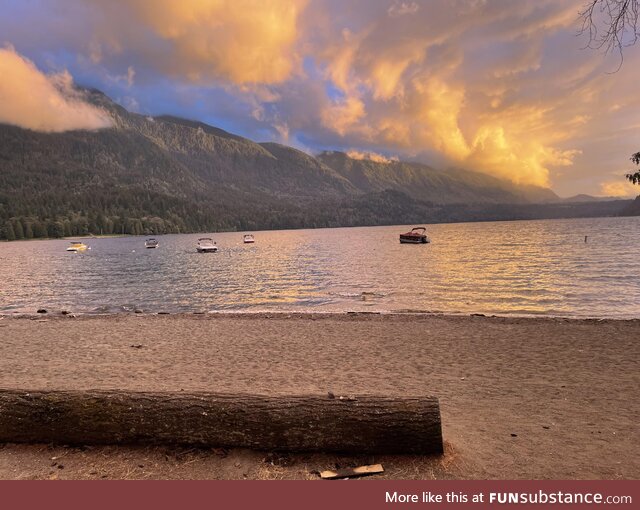 [OC] Sunset in Cultus Lake BC Canada
