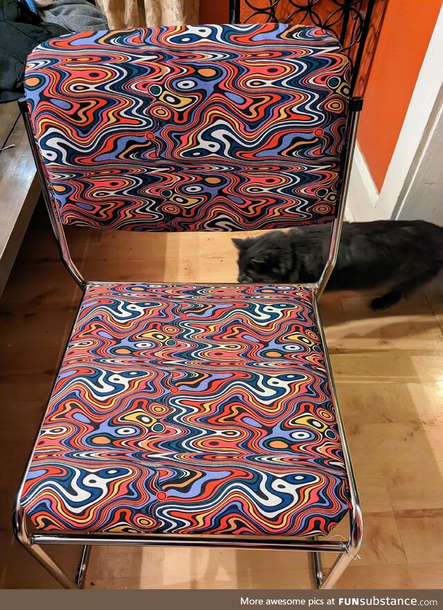 This new chair I got