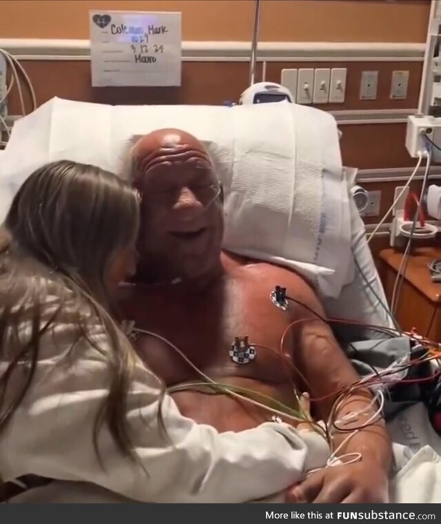 Former UFC Champ Mark Coleman who saved his parents in fire finally waking up in the