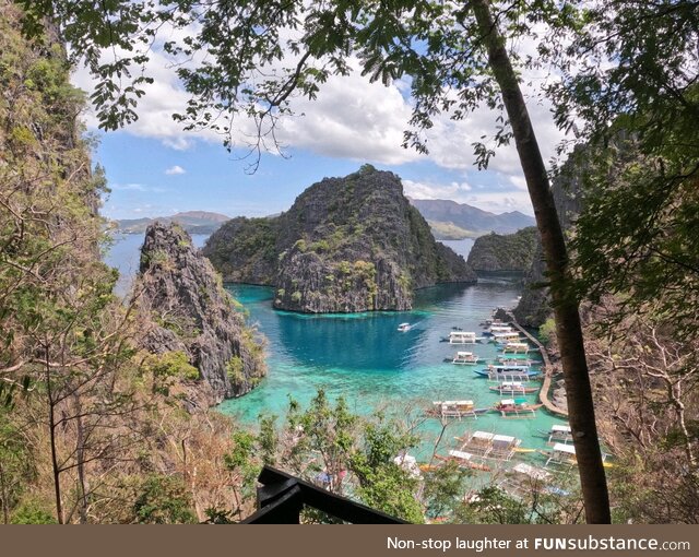 Kayangan lake, philippines (oc)