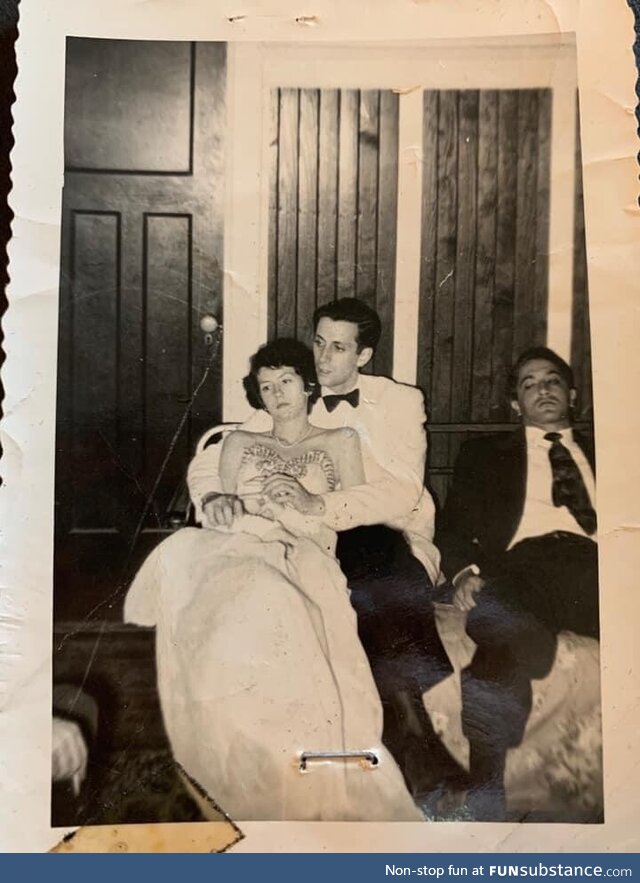 [OC] While lesser men fell, my grandparents always coolly and calmly partied til dawn