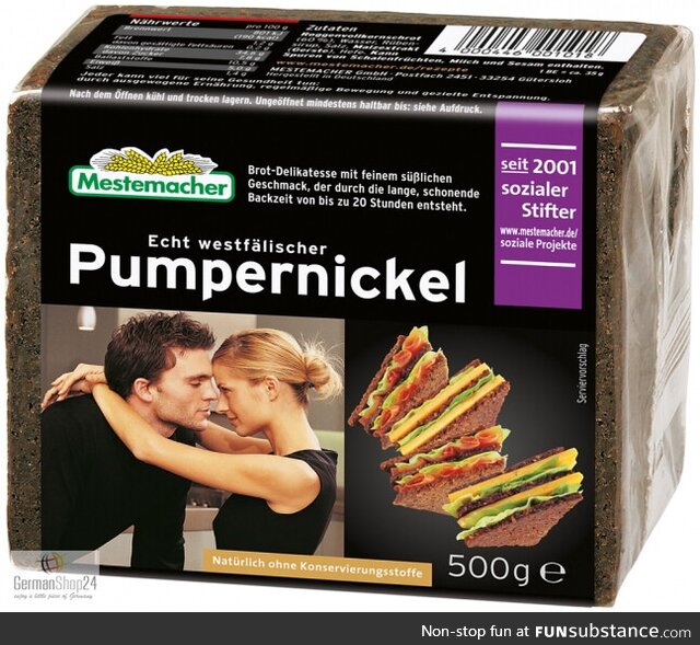 Sensuous Pumpernickel - The Weekend Colon Flush reminded me of this one