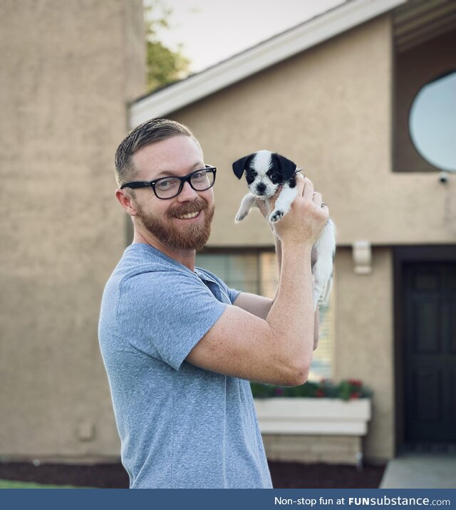 I just got my first dog at age 31. Goal was to buy a house, then a dog