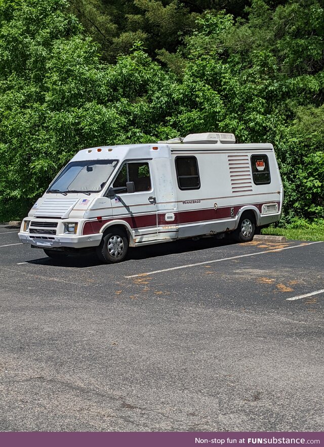 [OC] Something tells me this Winnebago has been on so many adventures. Makes me want to