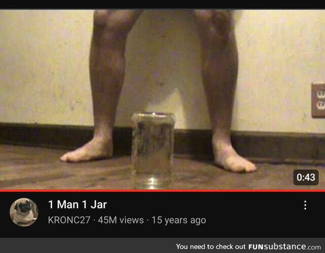 1 man 1 jar