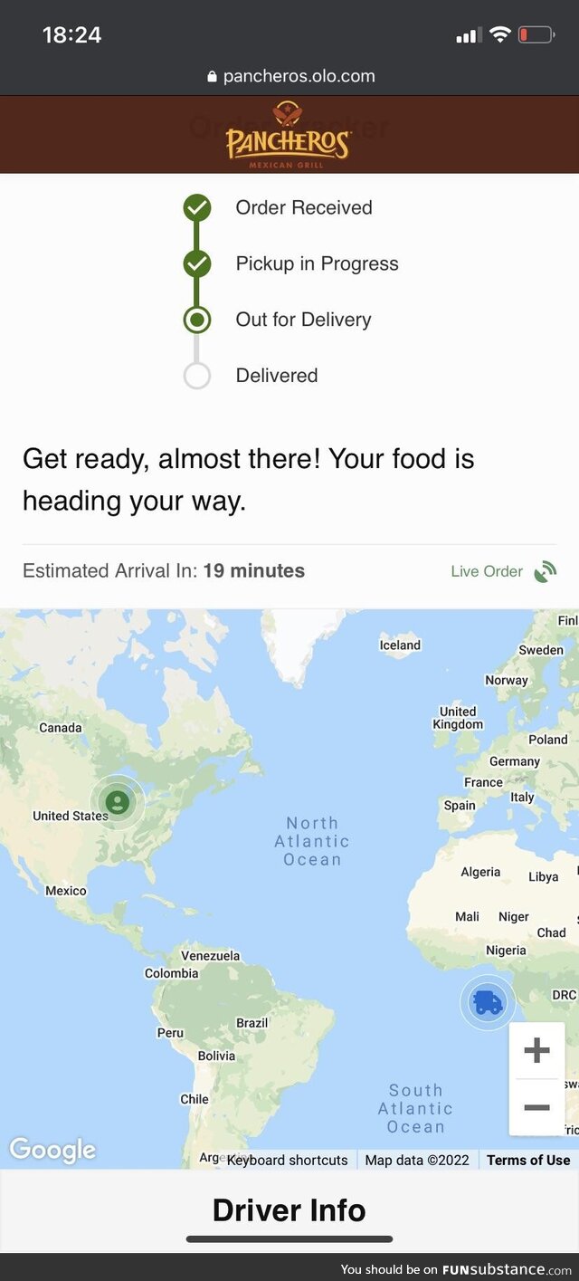 WILL it be here in 19 minutes though?