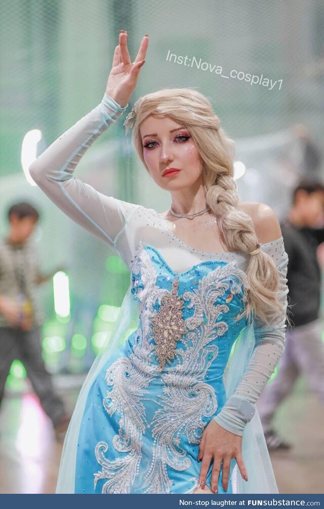 My Elsa cosplay