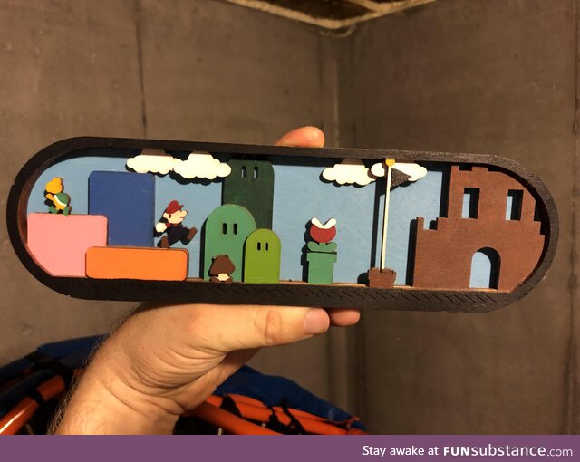 An original Mario diorama, by me!