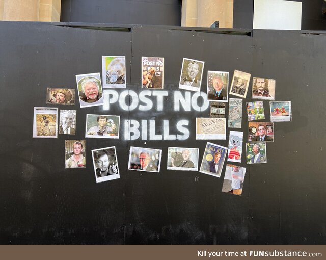 Post no bills