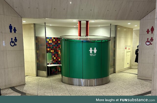 Why are the children’s toilets in Japan like fallout shelters?