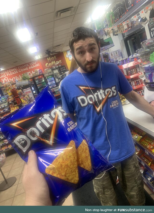 [OC] I bumped into this guy by accident when I went to buy a bag of chips