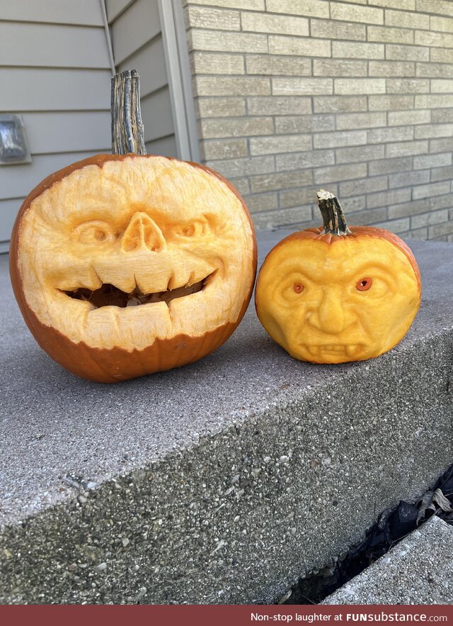 Halloween pumpkins I do (oc)